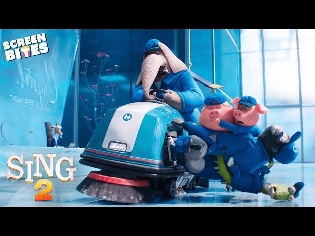 Undercover Janitors | Sing 2 (2021) | Screen Bites