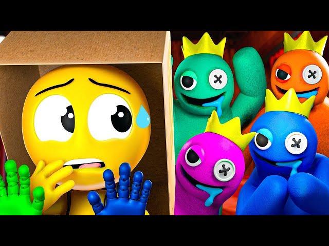 РАДУЖНЫЕ ДРУЗЬЯ - НАШЕСТВИЕ СИНИХ! | Poppy Playtime/Rainbow Friends - Анимации на русском