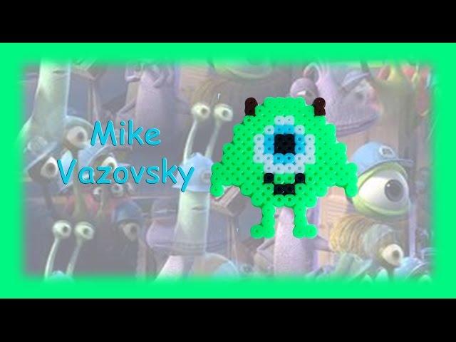 TUTORIAL Hama Beads Pyssla Perler Beads. How to Make Mike Vazovsky