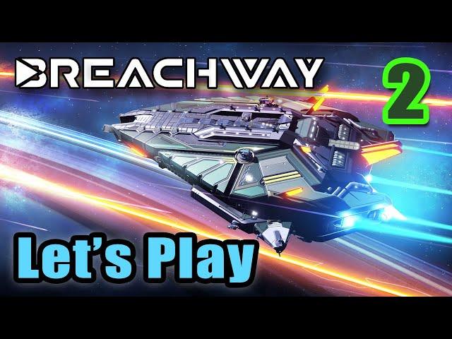 Let's Play - Breachway - Full Gameplay - Space Strategy Deckbuilder - Release Early Access #2