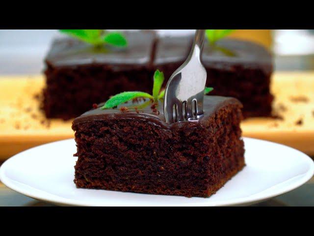 Unusual Chocolate Brownie. Incredibly tasty. ENG sub.