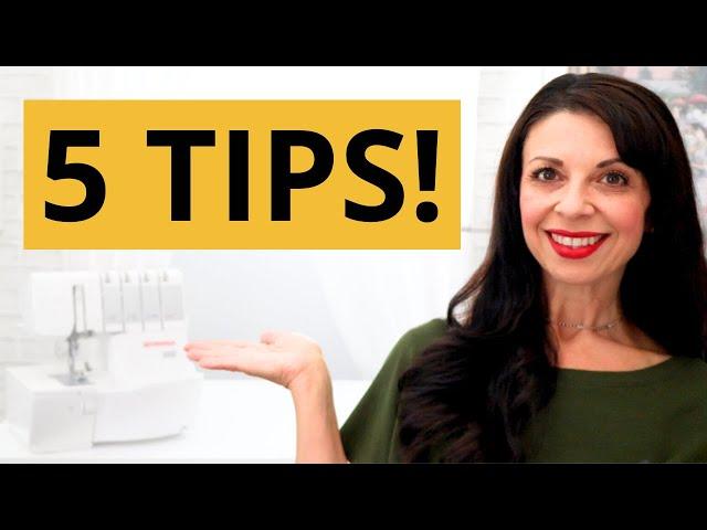 Find Your DREAM Serger with These 5 Tips!