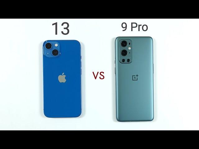 iPhone 13 vs Oneplus 9 Pro | SPEED TEST