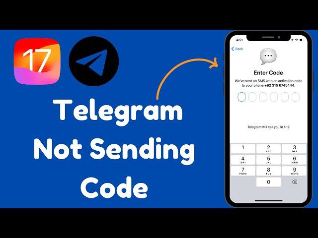 How to Fix Telegram Not Sending Code | Telegram Confirmation Code Problem | iPhone - Android | 2024