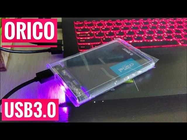 ORICO 2139U3 2.5" Transparent USB3.0 HDD/SSD Enclosure R1.0 vs R2.0 (Comparision Unboxing Speedtest)