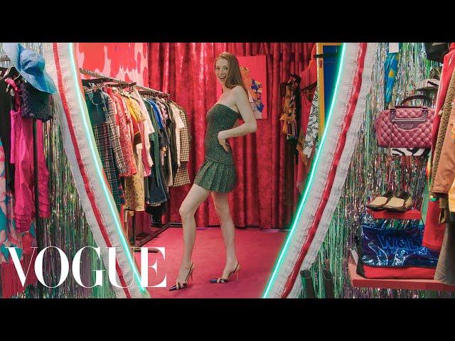 Hunter Schafer Goes Vintage Shopping in NYC's Chinatown | Vogue