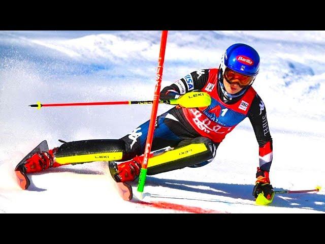 Mikaela Shiffrin  - Lienz women slalom, Dec 29, 2023, both runs #sheskis @atomic