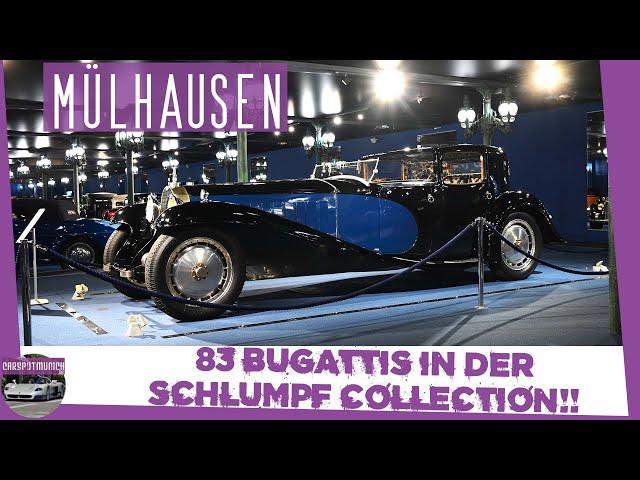 83 Bugattis in einer privaten Sammlung: Museum Collection Schlumpf