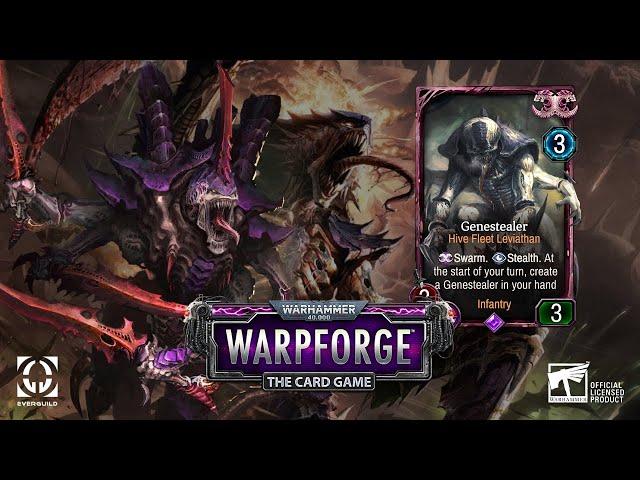 Reject Meta Return to Monke -||- Swarmlord Stealth Aggro Deck -||- Warhammer 40,000: Warpforge