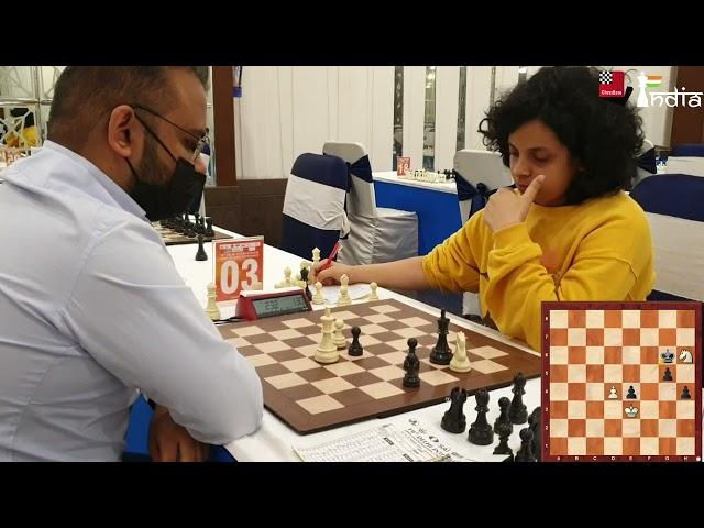 Knight or Pawns? | Abhijeet Gupta vs Padmini Rout | Delhi GM 2022