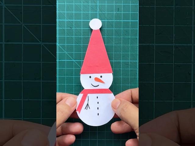 Snowman Craft | Easy Paper Snowman | Easy Christmas Craft