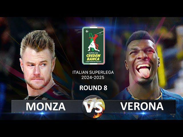 Monza vs Verona | Italian Volleyball SuperLega 2024/2025