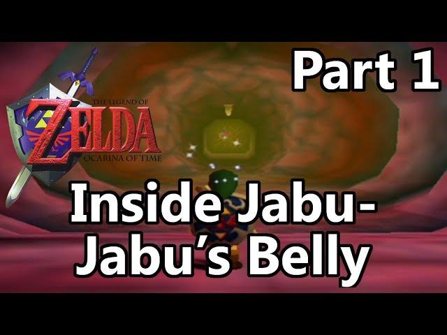 Ocarina of Time Walkthrough - Inside Jabu-Jabu's Belly Part 1