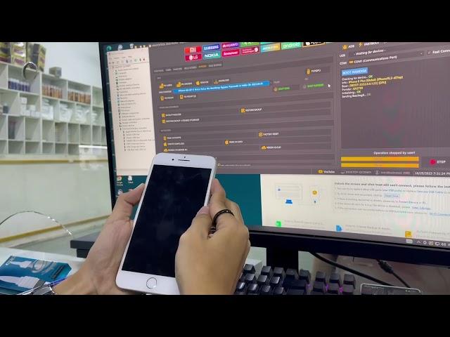 iPhone 8 plus bypass WiFI with unlocktool ios 16.7.1 working 100%