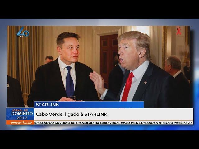 Cabo Verde  ligado à STARLINK