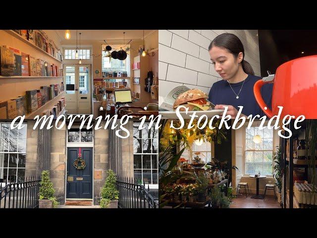 A Morning in Stockbridge | Edinburgh Vlogmas day four