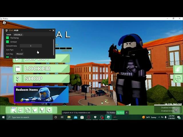 JJSploit Tutorial - Roblox (Arsenal)