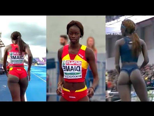 Fatima Diame compilation. Most beautiful jumper. 2022 World Indoor Championships