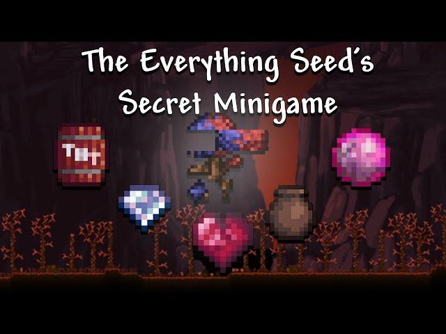 Terraria 1.4.4's Everything Seed has a secret minigame, and here's what it is