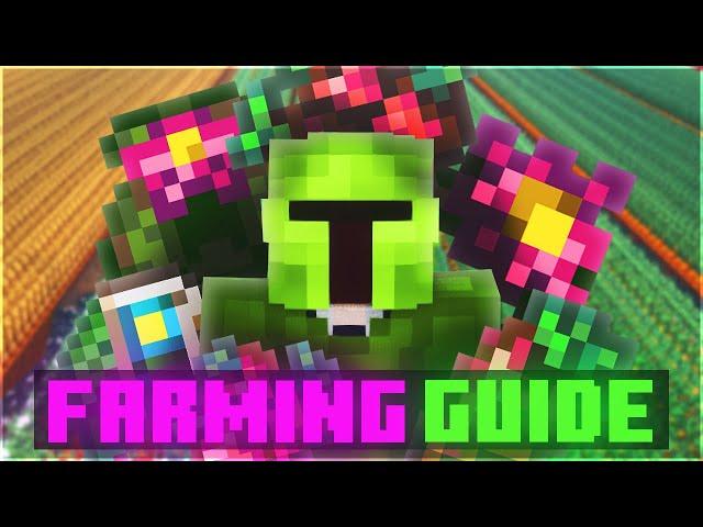 the ULTIMATE Farming progression Guide / Hypixel Skyblock Guide