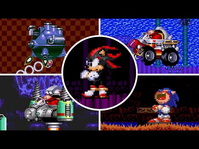 Sonic The Hedgehog 2 The Return of Shadow - All Bosses & Cutscenes