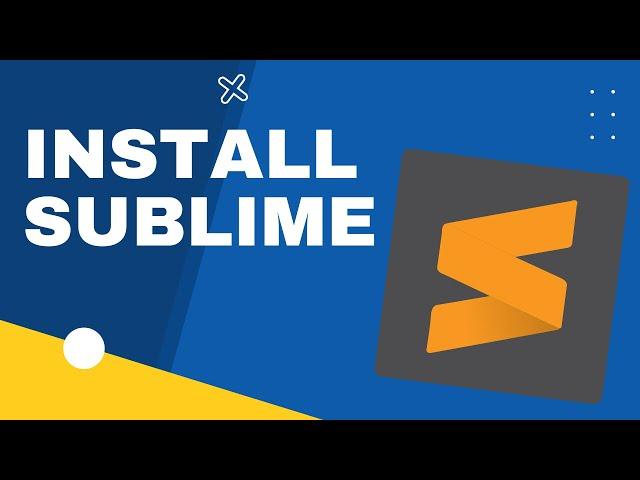 How To Install Sublime Text 4 on Mac