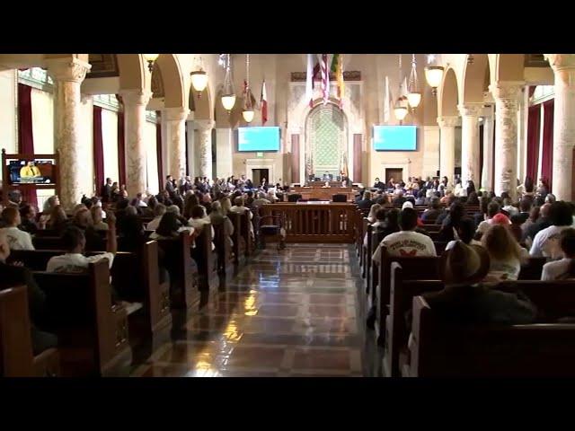 Los Angeles City Council unanimously votes to approve 'sanctuary city' ordinance