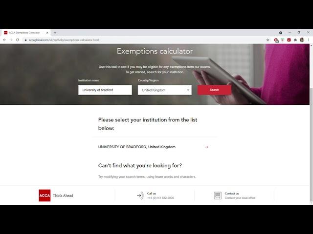 ACCA Exemption Calculator - All You Need To Know About ACCA Exemptions - Sabi Akther