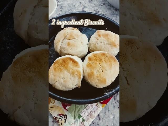 2 Ingredient Biscuits #yummmmm #love