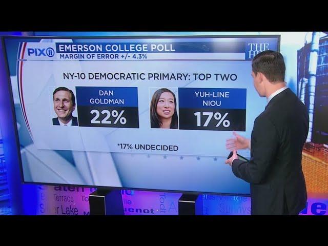 PIX11 poll: Goldman leads NY-10 Dem primary