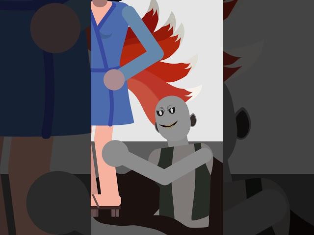 SCP-682 VS SCP-106 and SCP-953 (SCP Animation)