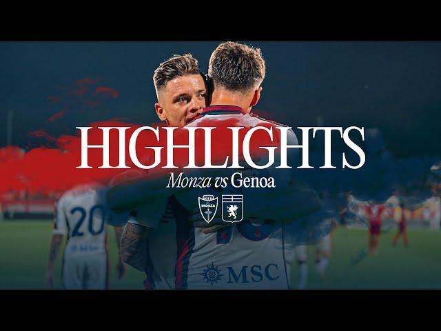 MONZA 0-1 GENOA | HIGHLIGHTS | SERIE A ENILIVE 24/25