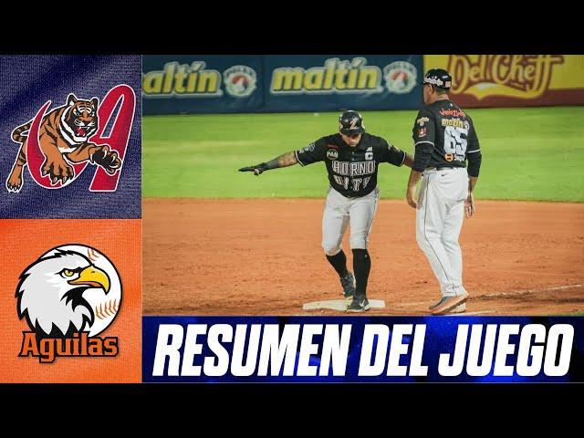 Resultado del juego Tigres de Aragua vs Águilas del Zulia | 06 de enero 2025