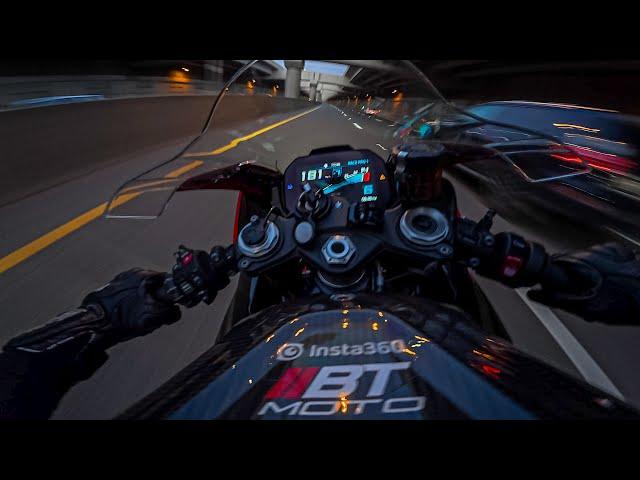 RIPPING THE DALLAS AUTOBAHN ON MY S1000RR | ALMOST CRASHED