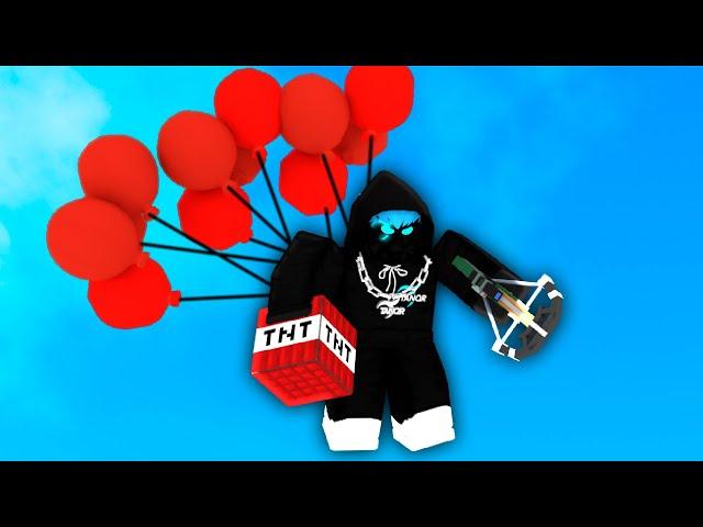 I trolled with UNLIMITED BALLOONS in Roblox Bedwars..