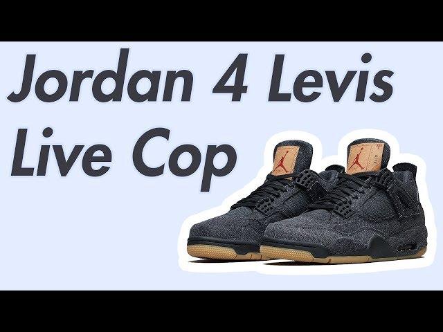 Jordan 4 Levis Live Cop (Eve Aio)