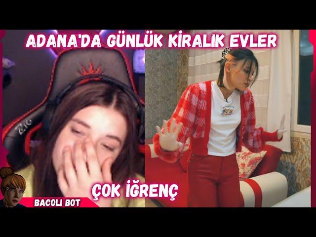 Pqueen - "ADANA'DA GÜNLÜK KİRALIK EV İLANLARI GERÇEK Mİ?" İzliyor (Meryem Can)