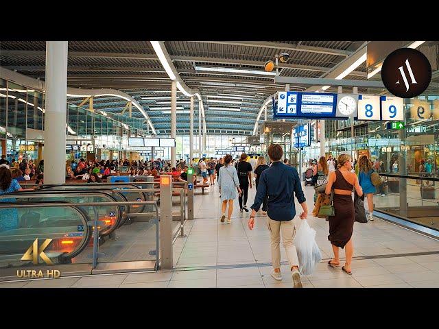 Walking in Utrecht Centraal Station // 4K Spatial Audio