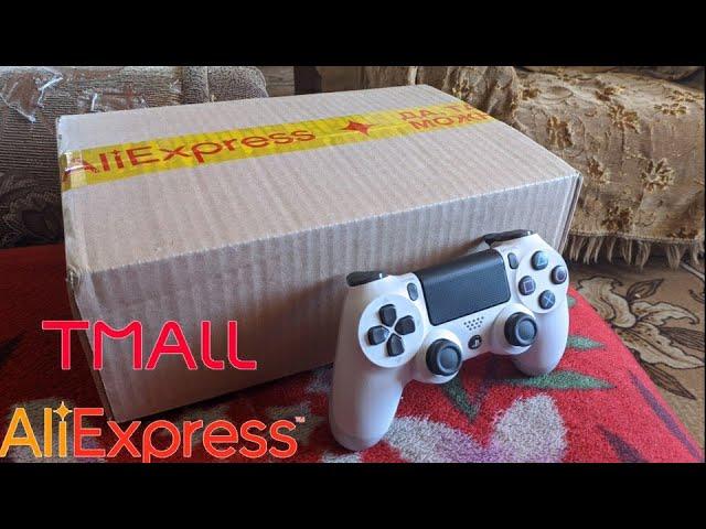 Распаковка и опыт использования  оригинального DUALSHOCK 4 с AliExpress/Tmall