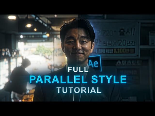 parallel transition tutorial on after effects