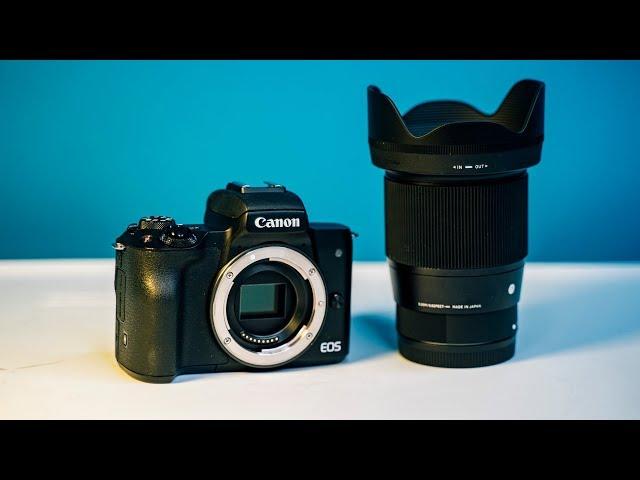 Best Lens for Canon M50 — Sigma 16mm 1.4 Review and Video Test