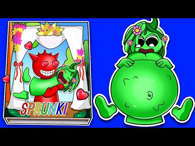 Making INCREDIBOX SPRUNKI Game Book  Vineria Pregnant Story Squishy Surgery