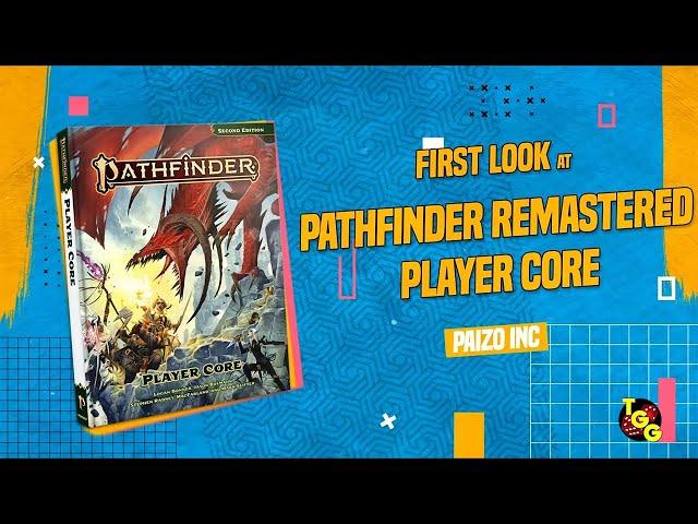 Pathfinder Remastered Player Core First Look