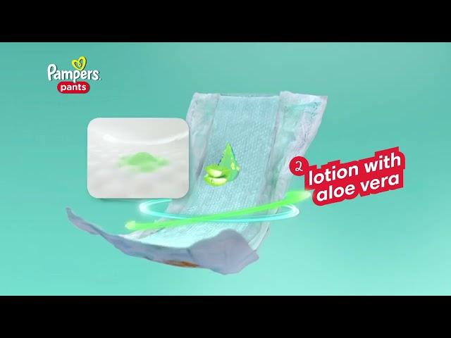 NEW Pampers Pants | Double Protection from Rash