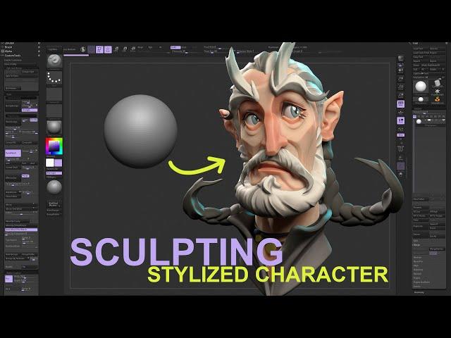 Step-by-Step ZBrush Tutorial | Turning 2D Concepts into 3D Characters