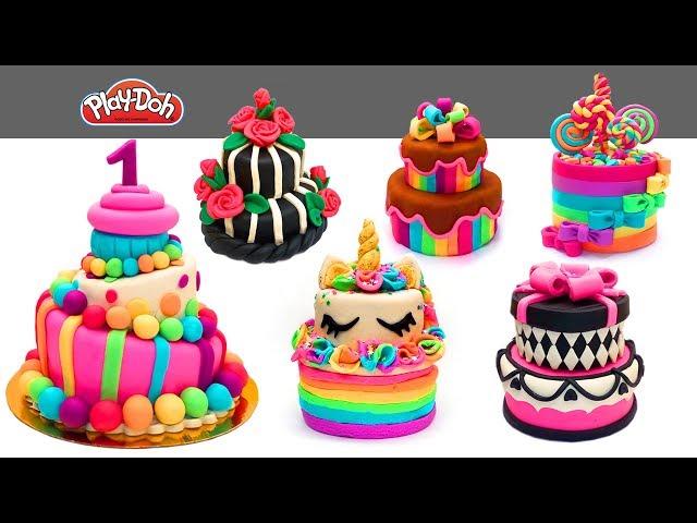 Amazing Cakes Compilation. DIY How To make Play Doh Cake Decoration. Best 2019