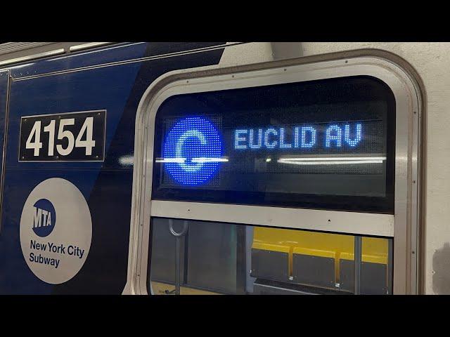 The 8 Avenue Line: R211A C Train Ride from 168th Street to Euclid Avenue