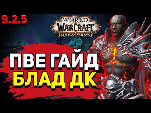 PvE гайд по Рыцарю смерти «Кровь» в WoW Shadowlands 9.2.5