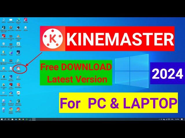 How to install Kinemaster on Computer | KINEMASTER ON PC | KINEMASTER ON LAPTOP