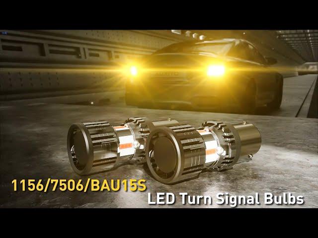 CANBUS Error Free 1156, 7506, P21W, BA15S LED Turn Signal Light Bulbs